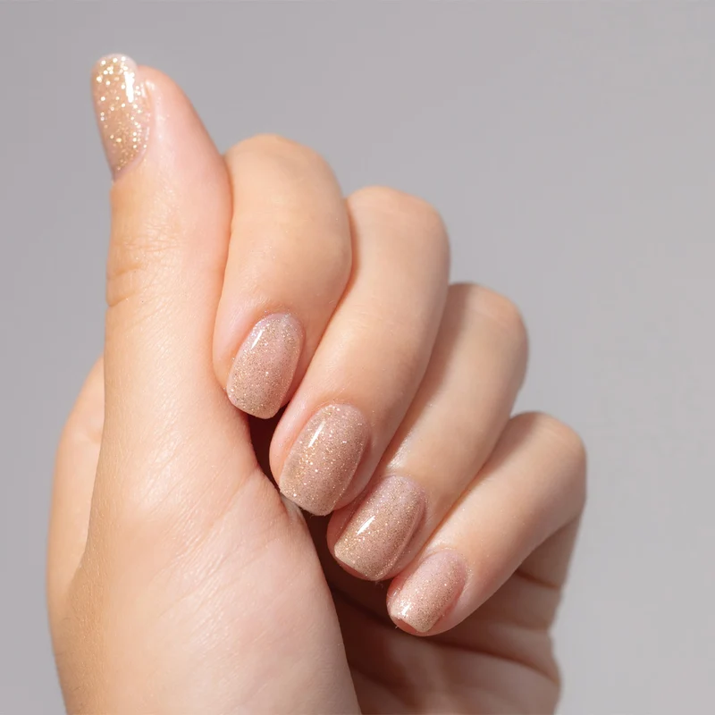 My Nail Pro Lacqwear Gel Polish 52 Glitter Gold 10ml - smalto semipermanente