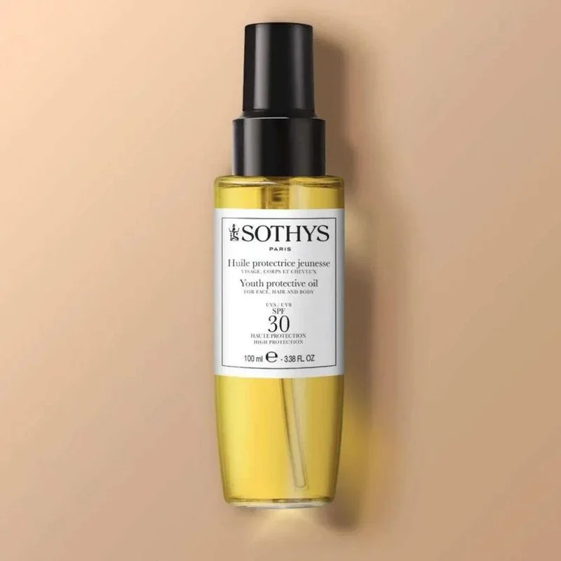 Sothys Huile Protectrice Jeunesse SPF30 viso corpo capelli 100ml