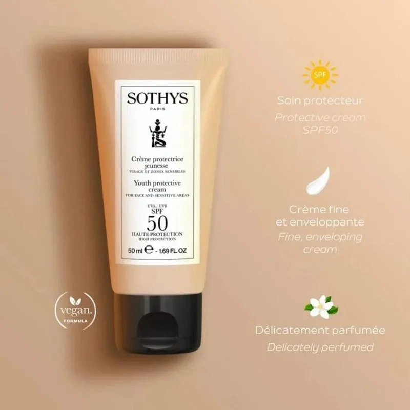 Sothys Creme Protectrice Jeunesse SPF50 viso 50ml