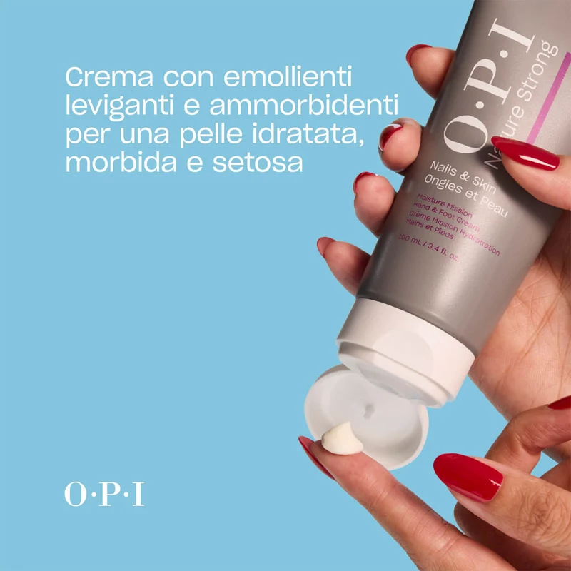 OPI Nature Strong Skincare Moisture Hand & Foot Cream 100ml - crema idratante mani e piedi