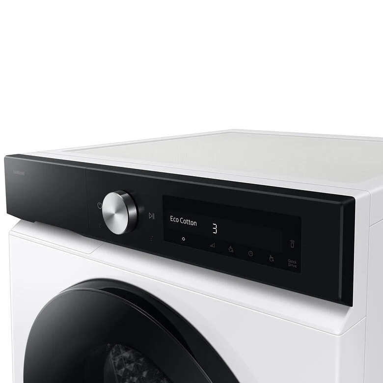 Samsung DV90DB7845GE Asciugatrice A Libera Installazione 9 Kg, Pompa Di Calore, AI Dry+, QuickDrive™, Classe A, Bianco