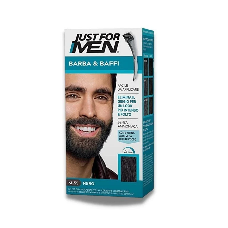 JUST FOR MEN BARBA E BAFFI NERO