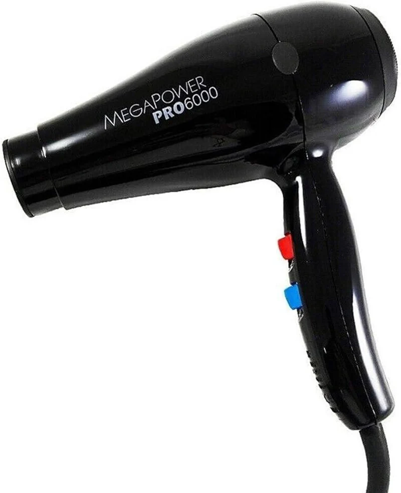 FKF MEGAPOWER PRO6000 ASCIUGACAPELLI PROFESSIONALE