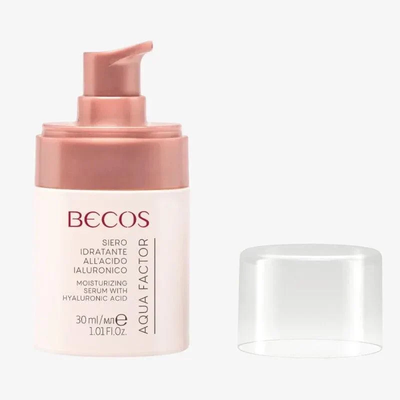 Becos Aqua Factor Siero Idratante All'Acido Ialuronico 30ml