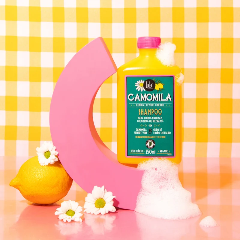 Lola From Rio Camomila Shampoo 250ml - shampoo capelli biondi naturali colorati o con mèches