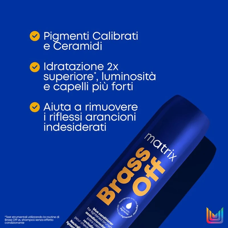 Matrix Haircare Brass Off Blue Conditioner 300ml - balsamo anti arancio