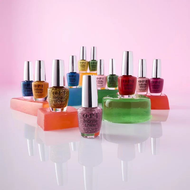 OPI Infinite Shine Make 'Em Jelly Summer 2025 Strawberry Slay 15ml - smalto a lunga durata