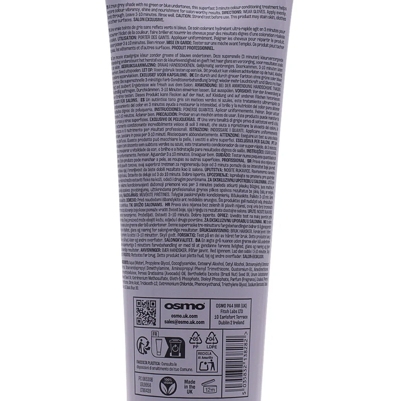 Osmo Colour Revive Steel Grey Colour Conditioner 225ml - balsamo colorante