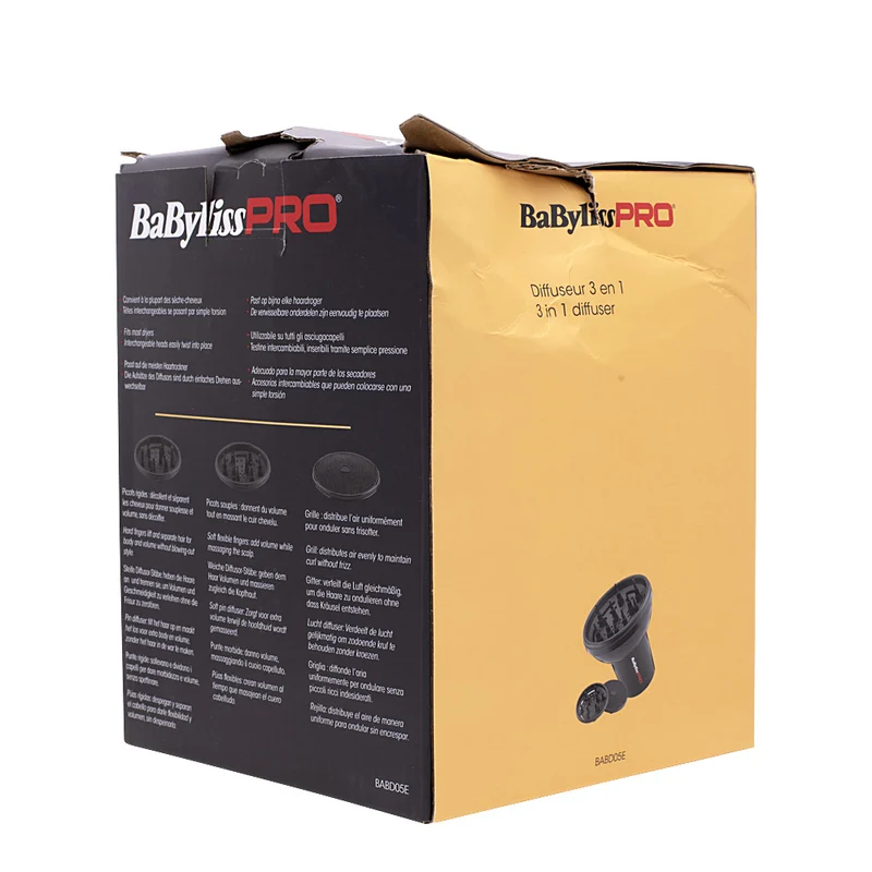 Hair Gallery Resi Come Nuovi Babyliss Pro Diffuseur 3in 1 - confezione danneggiata