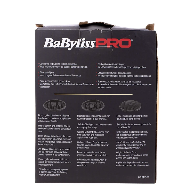 Hair Gallery Resi Come Nuovi Babyliss Pro Diffuseur 3in 1 - confezione danneggiata