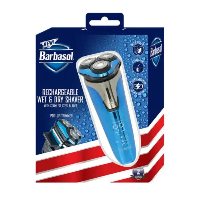 Barbasol Rechargeable Wet & Dry Shaver rasoio