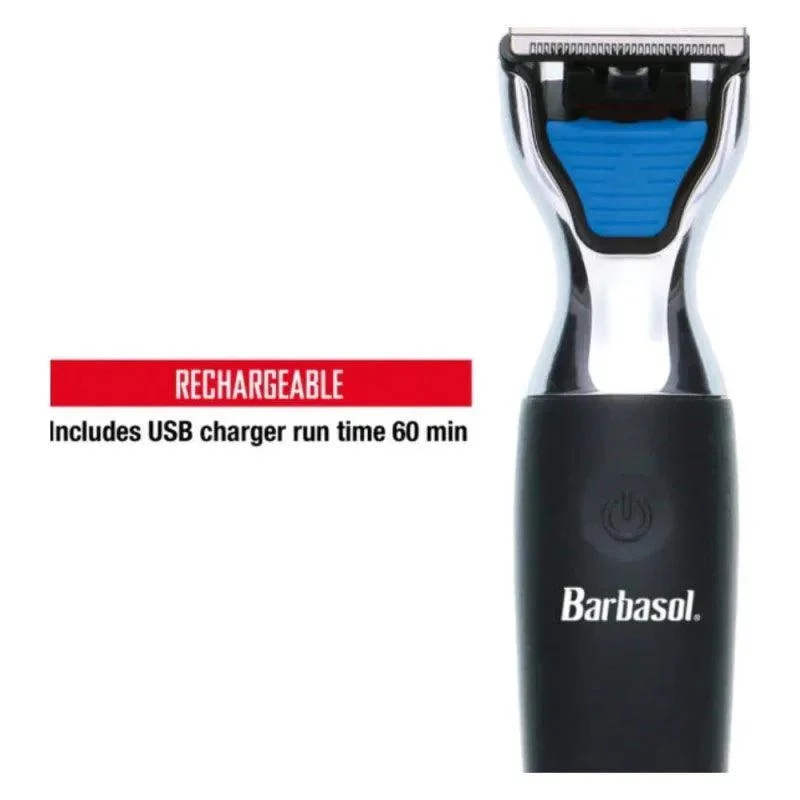 Barbasol Face & Body Power Single Blade rasoio elettrico ricaricabile