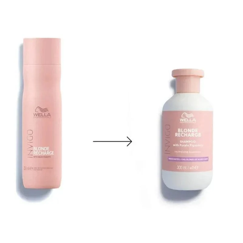 Wella Professionals Invigo Blonde Recharge Cool Blonde Shampoo capelli biondi o grigi