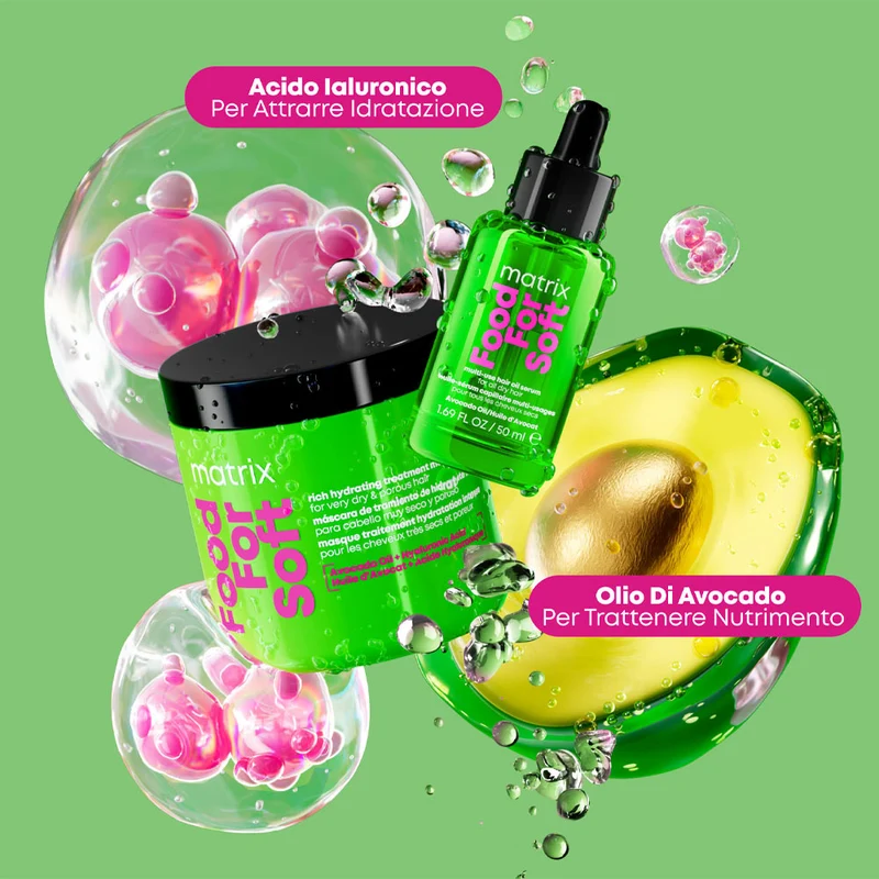 Matrix Haircare Food For Soft Mask 75ml - maschera idratante capelli secchi e porosi