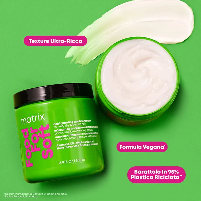 Matrix Haircare Food For Soft Mask 75ml - maschera idratante capelli secchi e porosi