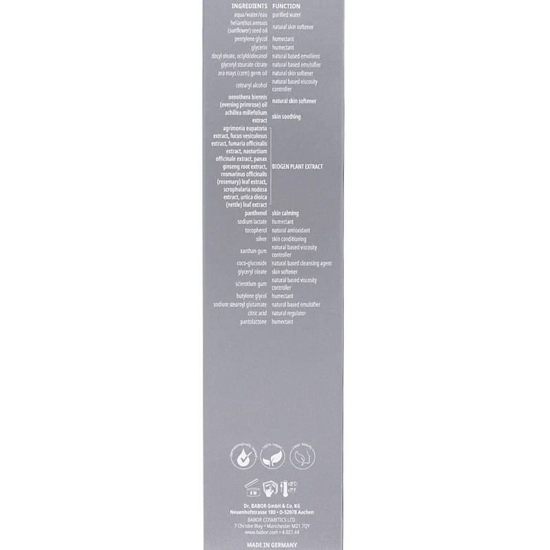 Babor Doctor Babor Sensitive Soothing Cream Cleanser 150ml - detergente viso delicato lenitivo