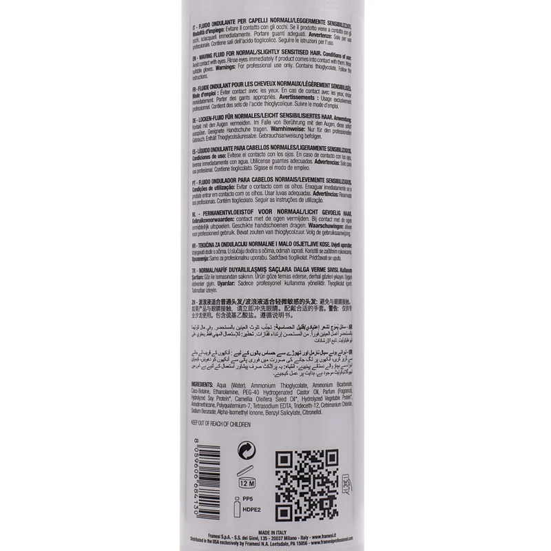 Framesi Waving System 1 550ml - fluido ondulante per capelli normali