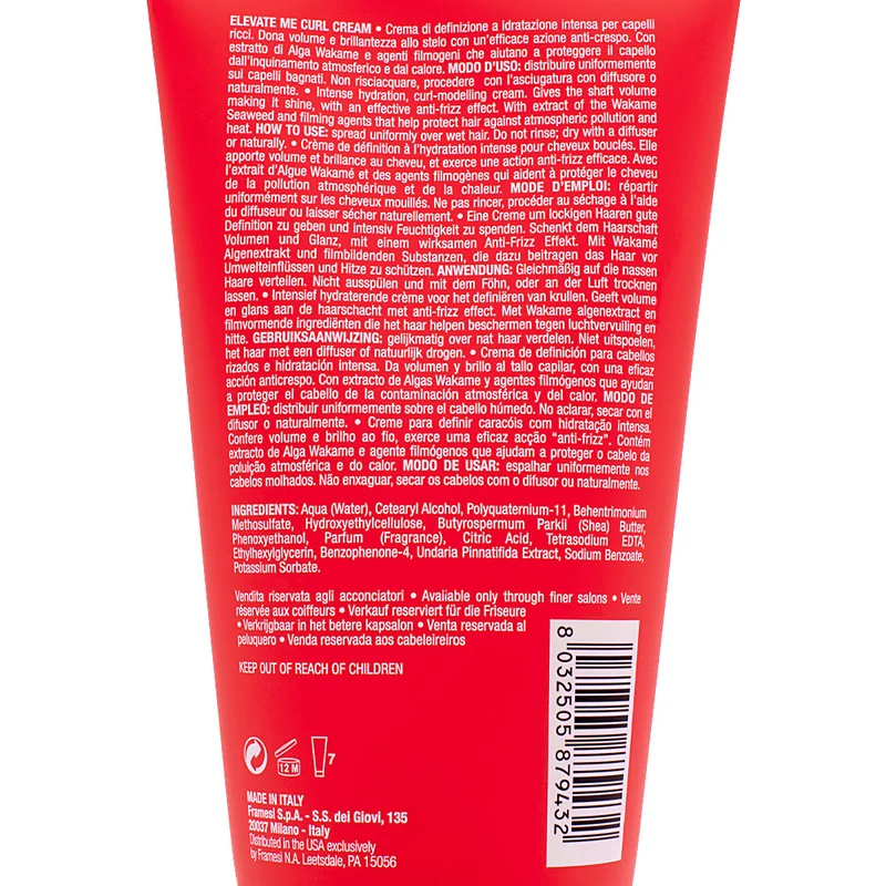 Framesi For-Me 308 Elevate Me Curl Cream 150ml - crema idratante definizione ricci