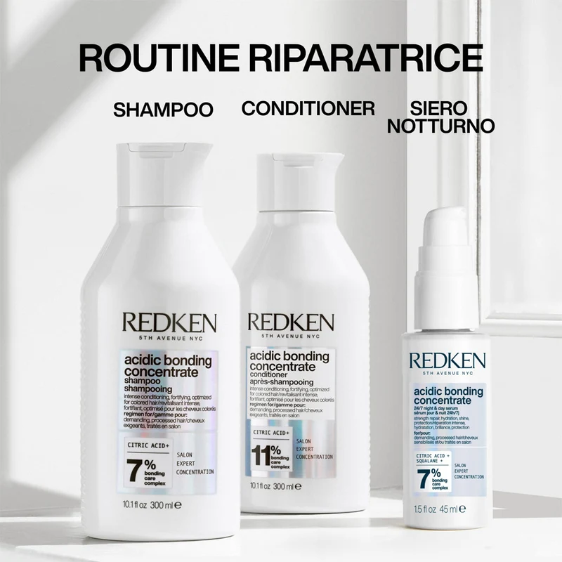Redken Acidic Bonding Concentrate 24/7 Night & Day Serum 45ml - siero capelli danneggiati e trattati