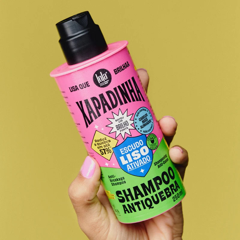 Lola From Rio Xapadinha Shampoo Antiquebra 250ml - shampoo anticrespo