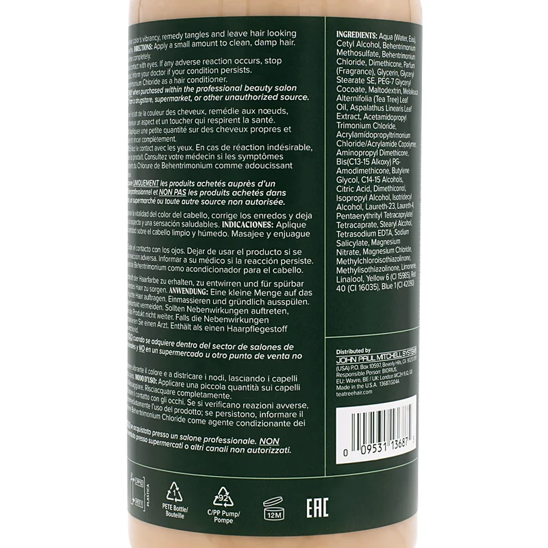 Paul Mitchell Tea Tree Special Color Protecting Conditioner 1000ml - balsamo protezione colore