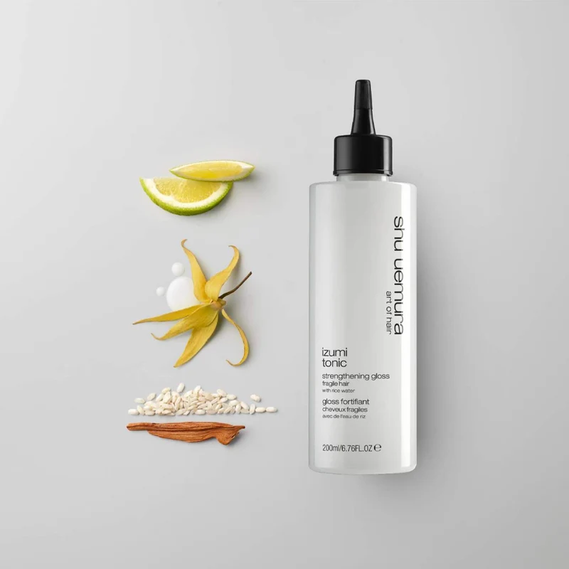 Shu Uemura Izumi Tonic Strenghthening Gloss Fragile Hair 200ml - tonico rinforzante illuminante