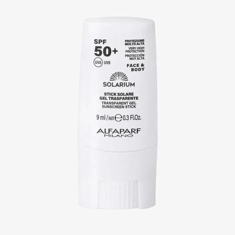 Solarium Stick Solare Gel Trasparente 50+ Viso e Corpo 9ml
