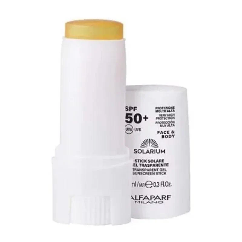 Solarium Stick Solare Gel Trasparente 50+ Viso e Corpo 9ml