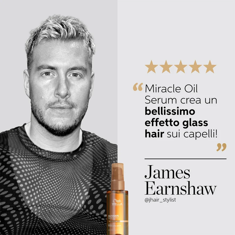 Wella Ultimate Smooth Oil Serum 100ml - serum anticrespo