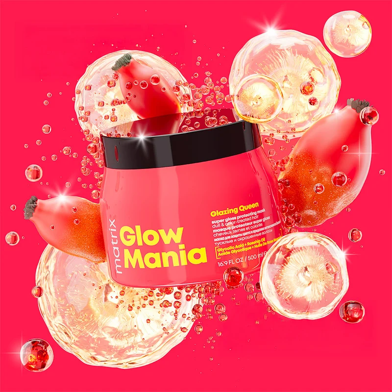 Matrix Haircare Glow Mania Mask 500ml - maschera capelli spenti e colorati