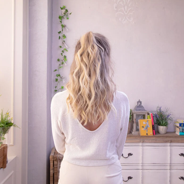 Bellissima My Pro Miracle Wave GH19 1100 Spazzola ad aria calda Caldo Nero, Rosa 1100 W 1,8 m