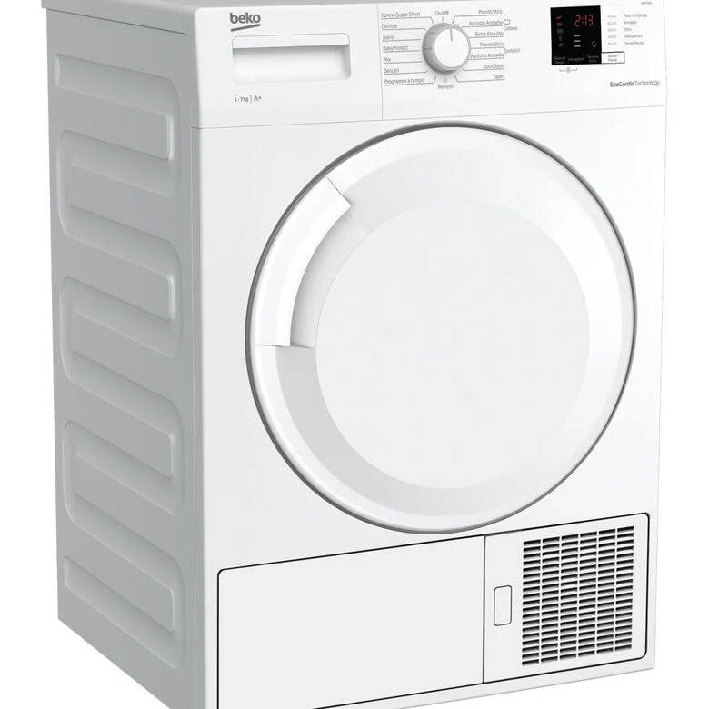 Beko DRX712B asciugatrice Libera installazione Caricamento frontale 7 kg A+ Bianco