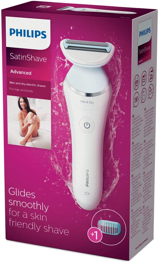 Philips SatinShave Advanced Rasoio elettrico a lamina singola Wet & Dry
