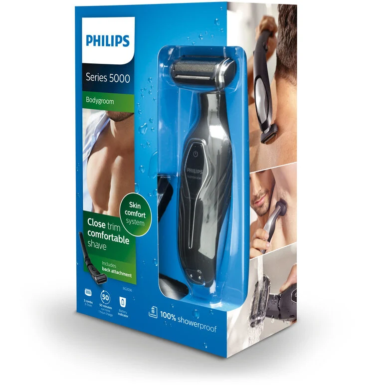 Philips BODYGROOM Series 5000 Bodygroom utilizzabile sotto la doccia BG2036/32