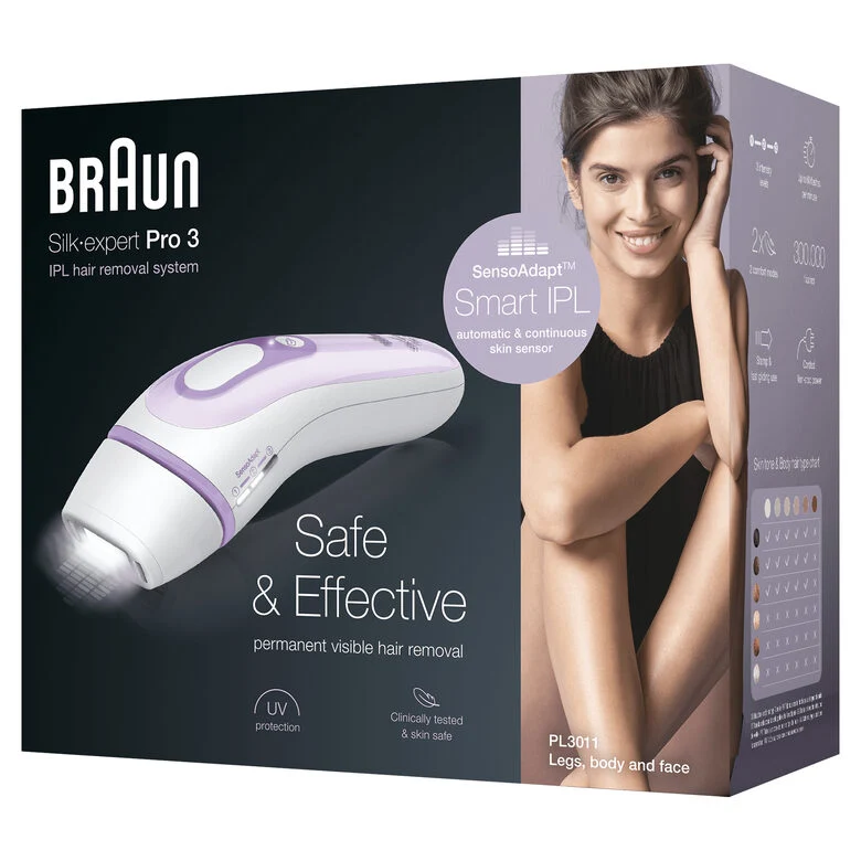 Braun Silk-expert Pro Nuovo 3 PL3011 Epilatore Luce Pulsata, IPL