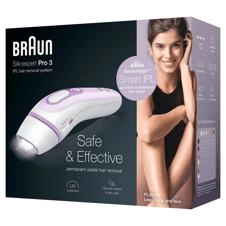 Braun Silk-expert Pro Nuovo 3 PL3011 Epilatore Luce Pulsata, IPL