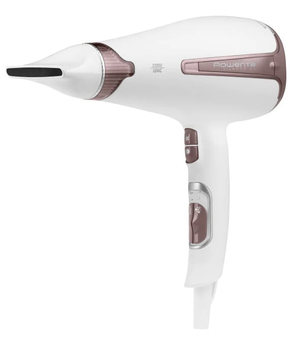 Rowenta CV7930 Silence AC Sensor Premium Care Asciugacapelli Silenzioso, 2300 W, con Generatore di Ioni, Diffusore e Sensore di Funzionamento