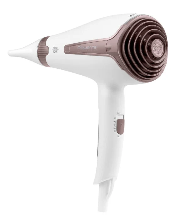 Rowenta CV7930 Silence AC Sensor Premium Care Asciugacapelli Silenzioso, 2300 W, con Generatore di Ioni, Diffusore e Sensore di Funzionamento