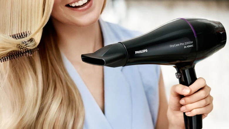 Philips DryCare Asciugacapelli professionale con motore AC a 2200 W