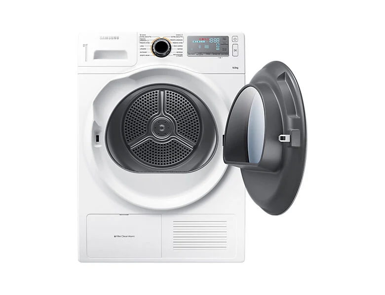 Samsung DV90H8000HW/ET asciugatrice Libera installazione Caricamento frontale 9 kg A++ Bianco