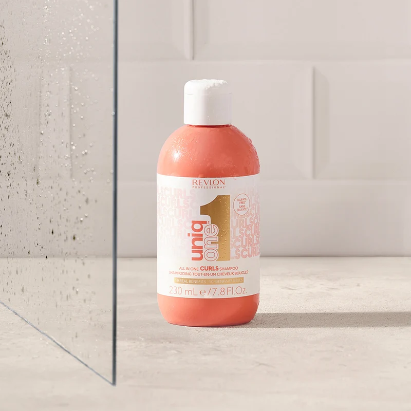 Revlon Uniq One Curls Shampoo 230ml - shampoo capelli ricci e mossi