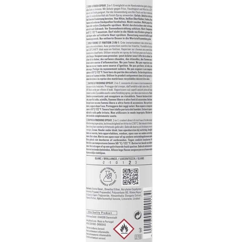 Goldwell Stylesign Shaping + Finishing Spray 200ml - spray modellante termoprotettore