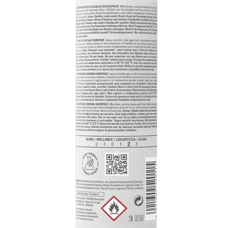 Goldwell Stylesign Compressed Working Hairspray 150ml - lacca tenuta media