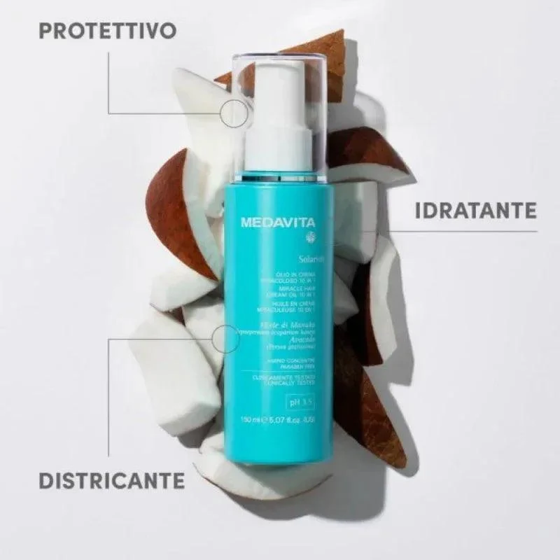 Medavita Solarich Olio Capelli in Crema Miracoloso 10 in 1 150ml