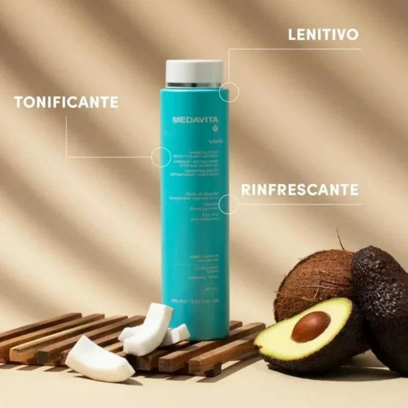 Medavita Solarich Shampoo Doccia Ristrutturante Doposole 400ml