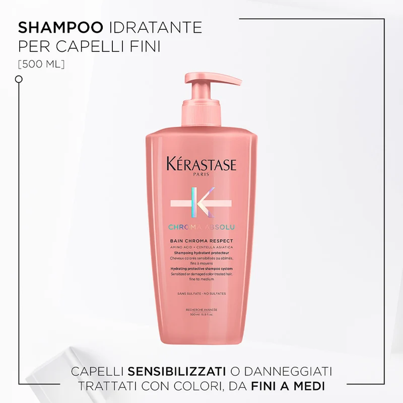 Kerastase Chroma Absolu Bain Chroma Respect 500ml - shampoo capelli colorati