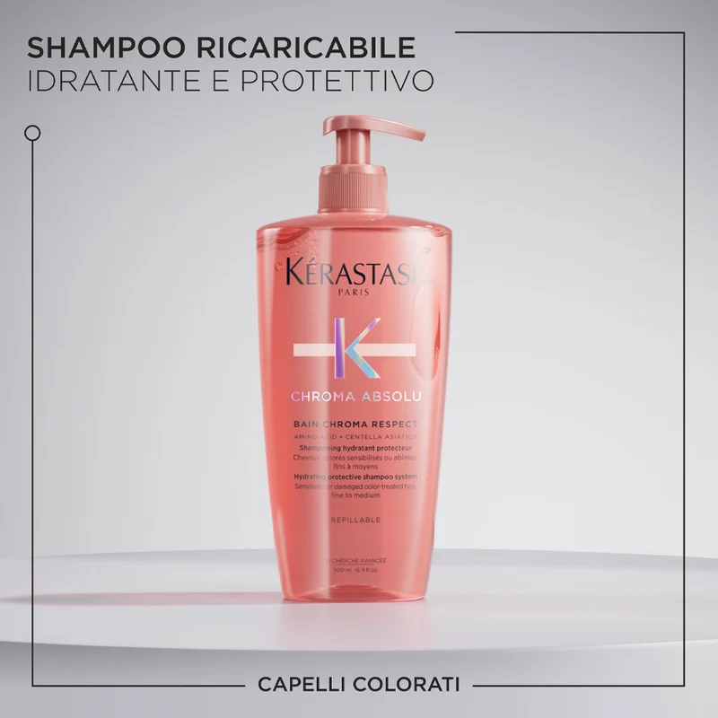 Kerastase Chroma Absolu Bain Chroma Respect 500ml - shampoo capelli colorati