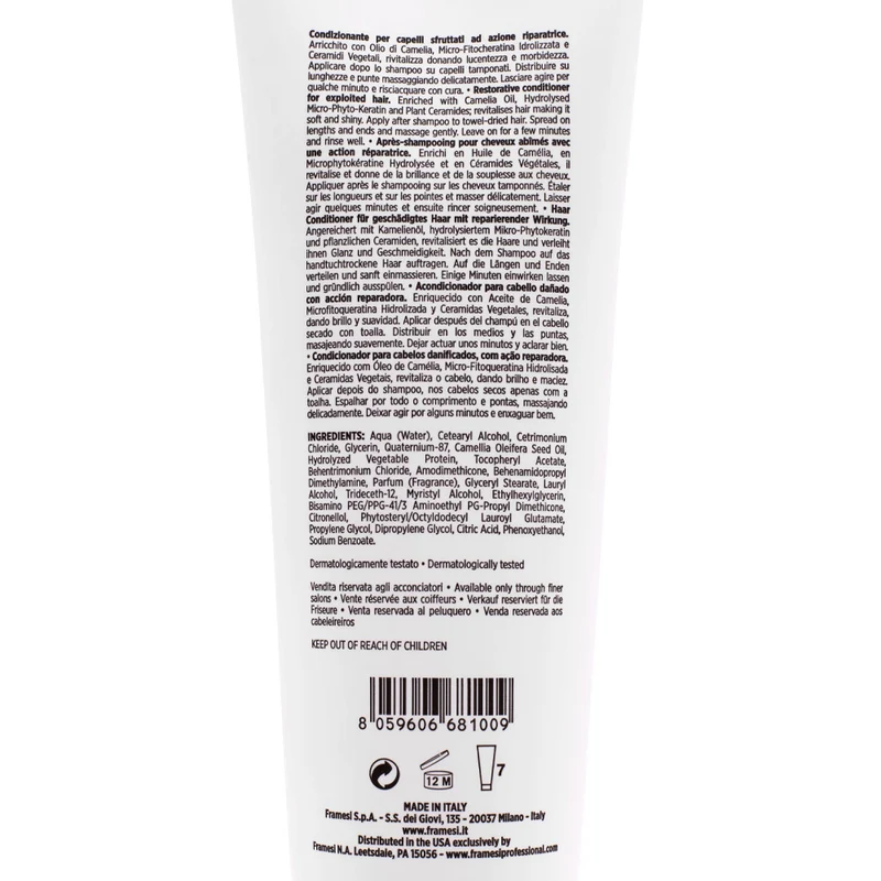 Framesi Morphosis Repair Conditioner 250ml - balsamo ristrutturante