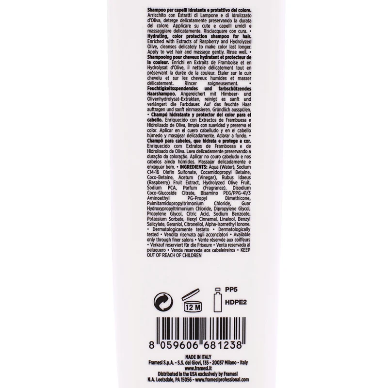 Framesi Morphosis Color Protect Shampoo 250ml - shampoo capelli colorati