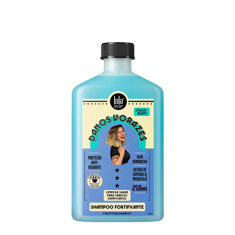 Lola From Rio Danos Vorazes Shampoo Fortificante 250ml - shampoo fortificante